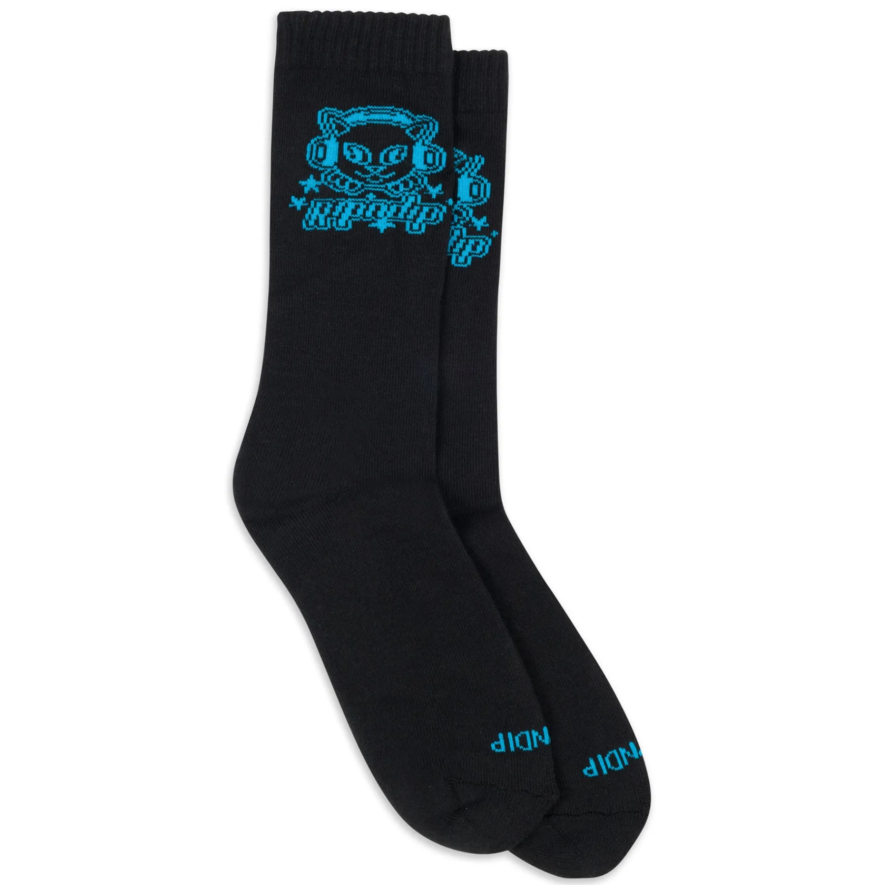 Ripndip Socks|Stocking Stuffers<Kawaii Nerm Socks (Black)
