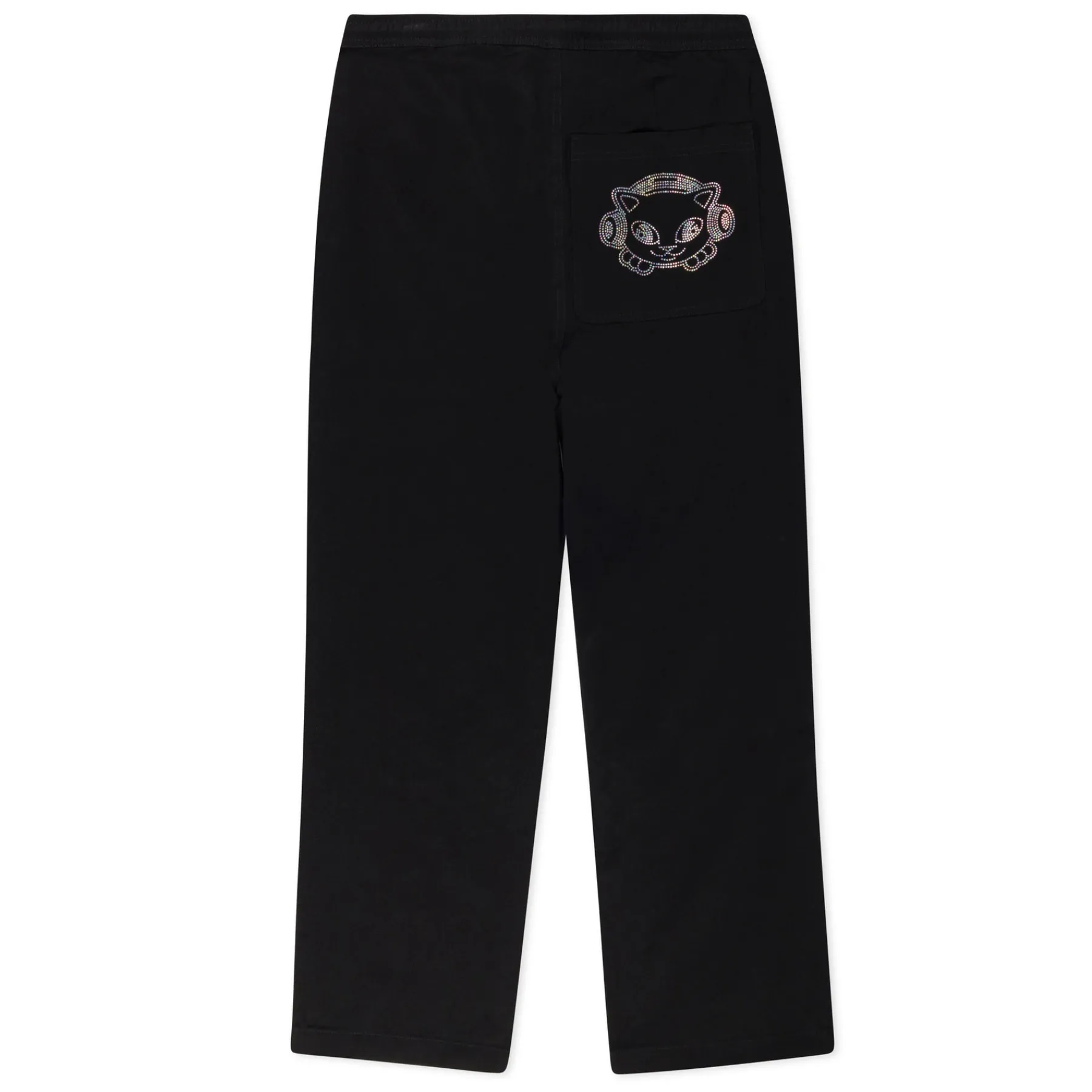 Ripndip Pants<Kawaii Nerm Wide Leg Pants (Black)