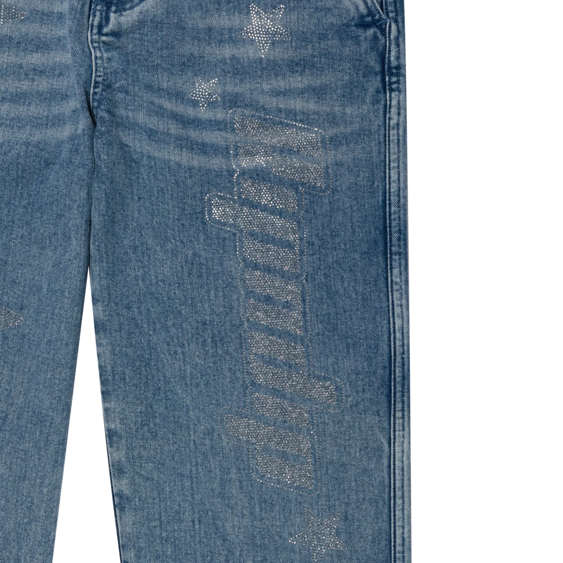 Ripndip Pants|Womens<Kawaii Nerm Womens Wide Leg Pants (Medium Wash)