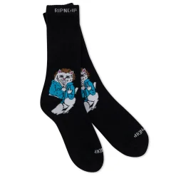 Ripndip Socks|Stocking Stuffers<Killer Nerm Socks (Black)