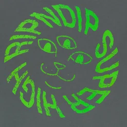 Ripndip Short Sleeve Tees|Stocking Stuffers<Kinetic Field Tee (Charcoal)