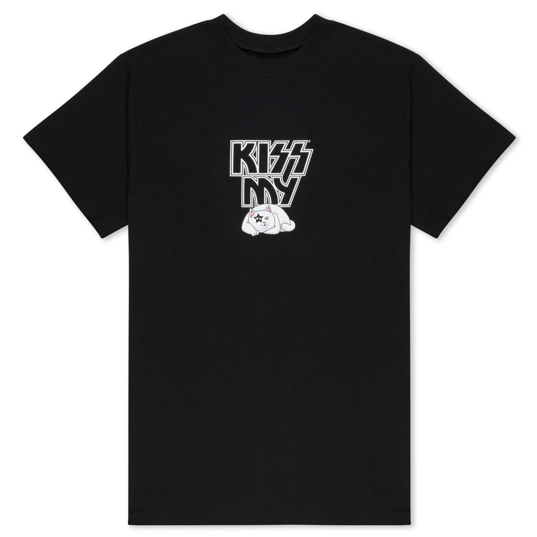 Ripndip Short Sleeve Tees|Stocking Stuffers<Kiss My Starchild Tee (Black)