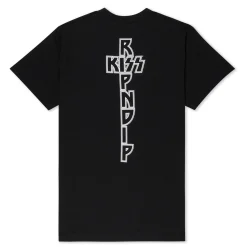 Ripndip Short Sleeve Tees|Stocking Stuffers<Kiss My Starchild Tee (Black)