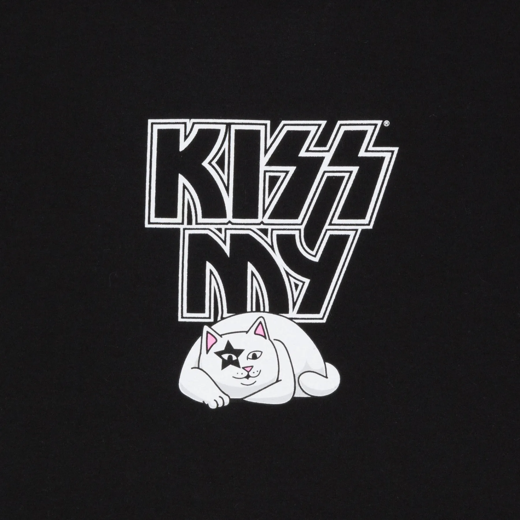 Ripndip Short Sleeve Tees|Stocking Stuffers<Kiss My Starchild Tee (Black)