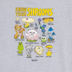 Ripndip Hoodies / Crewnecks<Know Ur Shrooms Hoodie (Ash Heather)