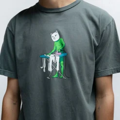 Ripndip Short Sleeve Tees<Laundry Day Tee (Charcoal)