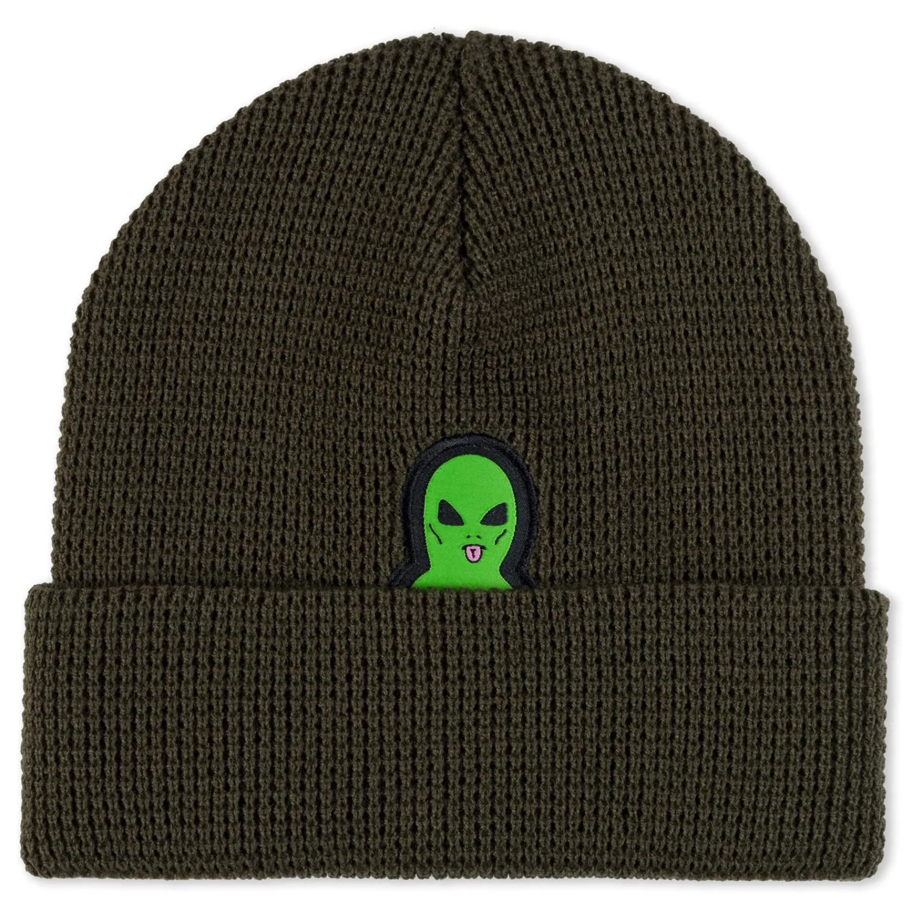 Ripndip Beanies|Stocking Stuffers<Lord Alien Beanie (Dark Olive)