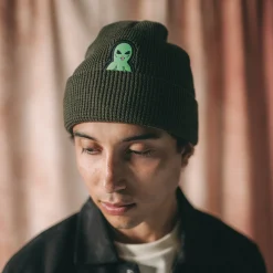 Ripndip Beanies|Stocking Stuffers<Lord Alien Beanie (Dark Olive)