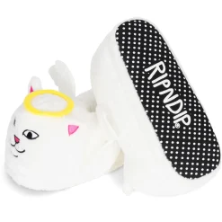 Ripndip Slides / Slippers|Shoes<Lord Angel Plush Slippers (White)