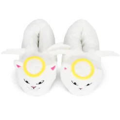 Ripndip Slides / Slippers|Shoes<Lord Angel Plush Slippers (White)