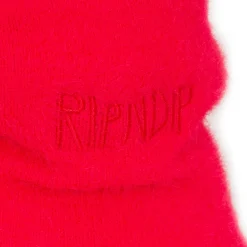 Ripndip Balaclavas|Beanies<Lord Devil Mohair Balaclava (Red)