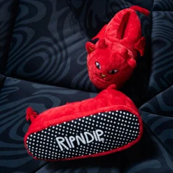 Ripndip Slides / Slippers|Shoes<Lord Devil Plush Slippers (Red)