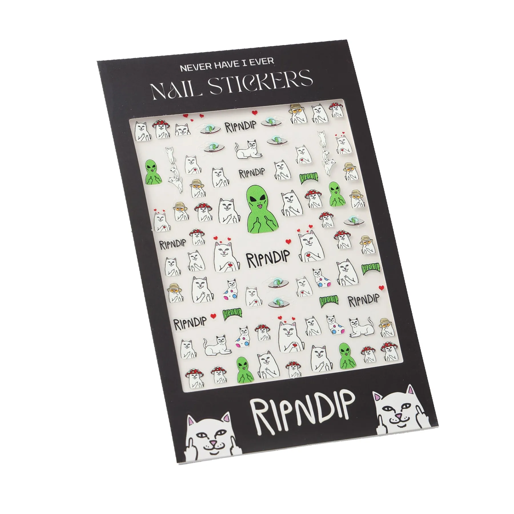 Ripndip Stocking Stuffers<Lord Nermal And Alien Nail Stickers