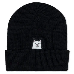 Ripndip Beanies|Stocking Stuffers<Lord Nermal Beanie (Black)
