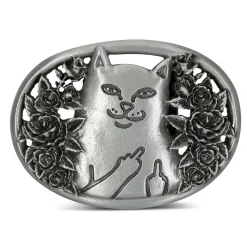 Ripndip Stocking Stuffers<Lord Nermal Belt Buckle (Silver)