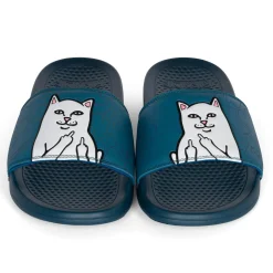 Ripndip Slides / Slippers|Shoes<Lord Nermal Camo Slides (Navy)