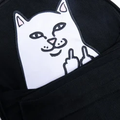 Ripndip Backpacks<Lord Nermal Corduroy Backpack (Black)