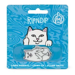 Ripndip Stocking Stuffers<Lord Nermal Flash Drive (White)