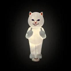 Ripndip Christmas Items<Lord Nermal Light Up Tree Topper (White)
