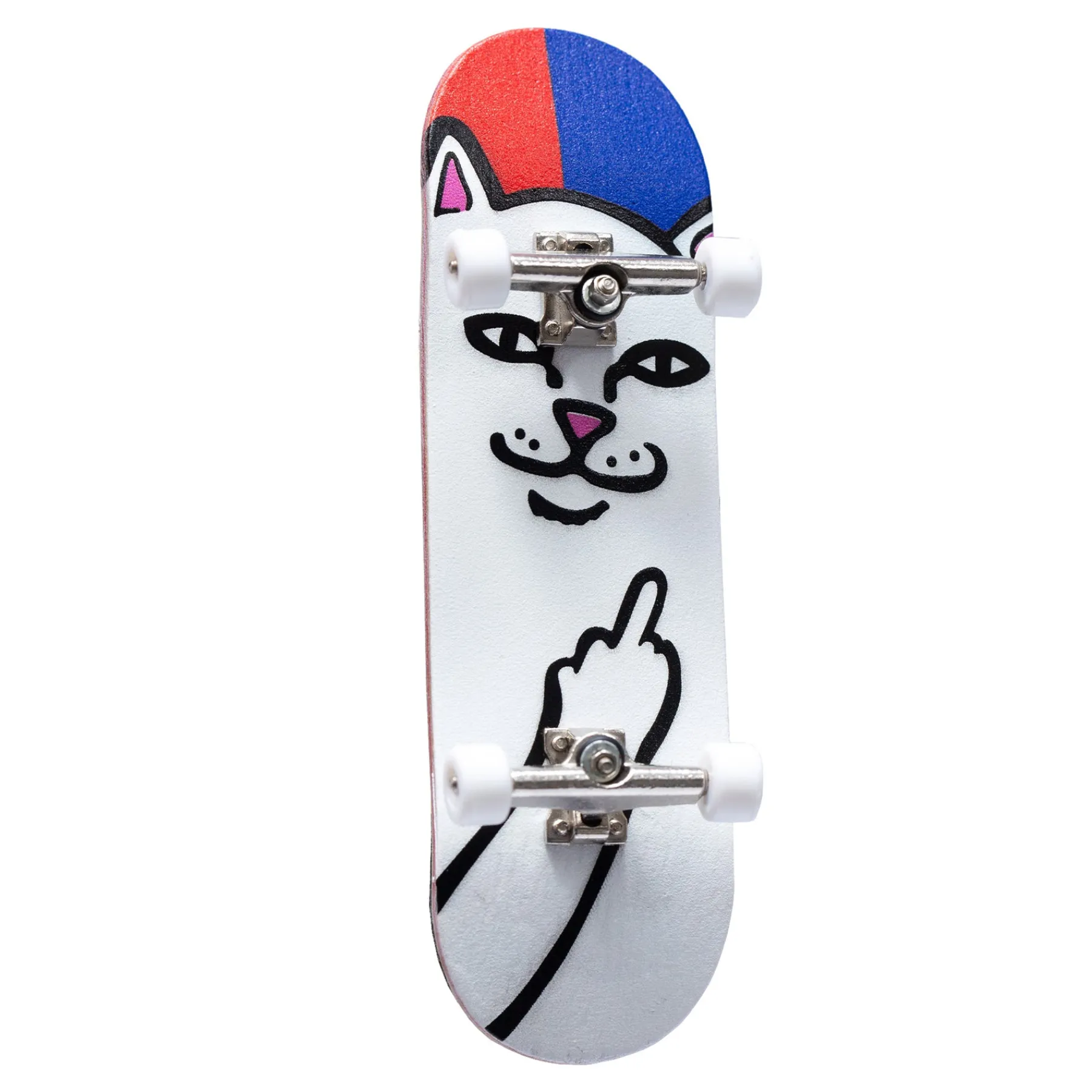 Ripndip Stocking Stuffers<Lord Nermal Mini Skateboard (Red/Blue)