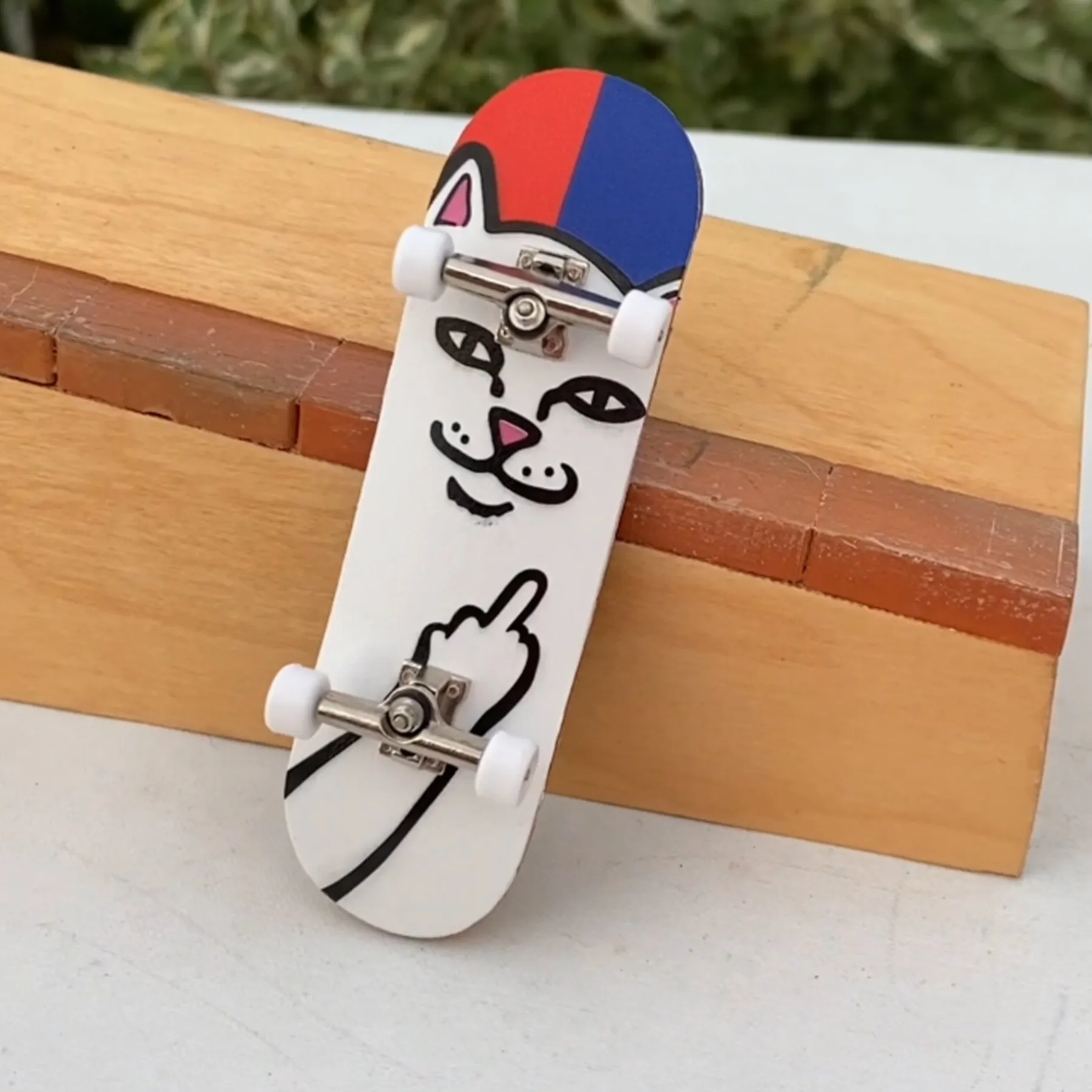 Ripndip Stocking Stuffers<Lord Nermal Mini Skateboard (Red/Blue)