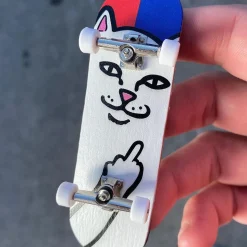 Ripndip Stocking Stuffers<Lord Nermal Mini Skateboard (Red/Blue)