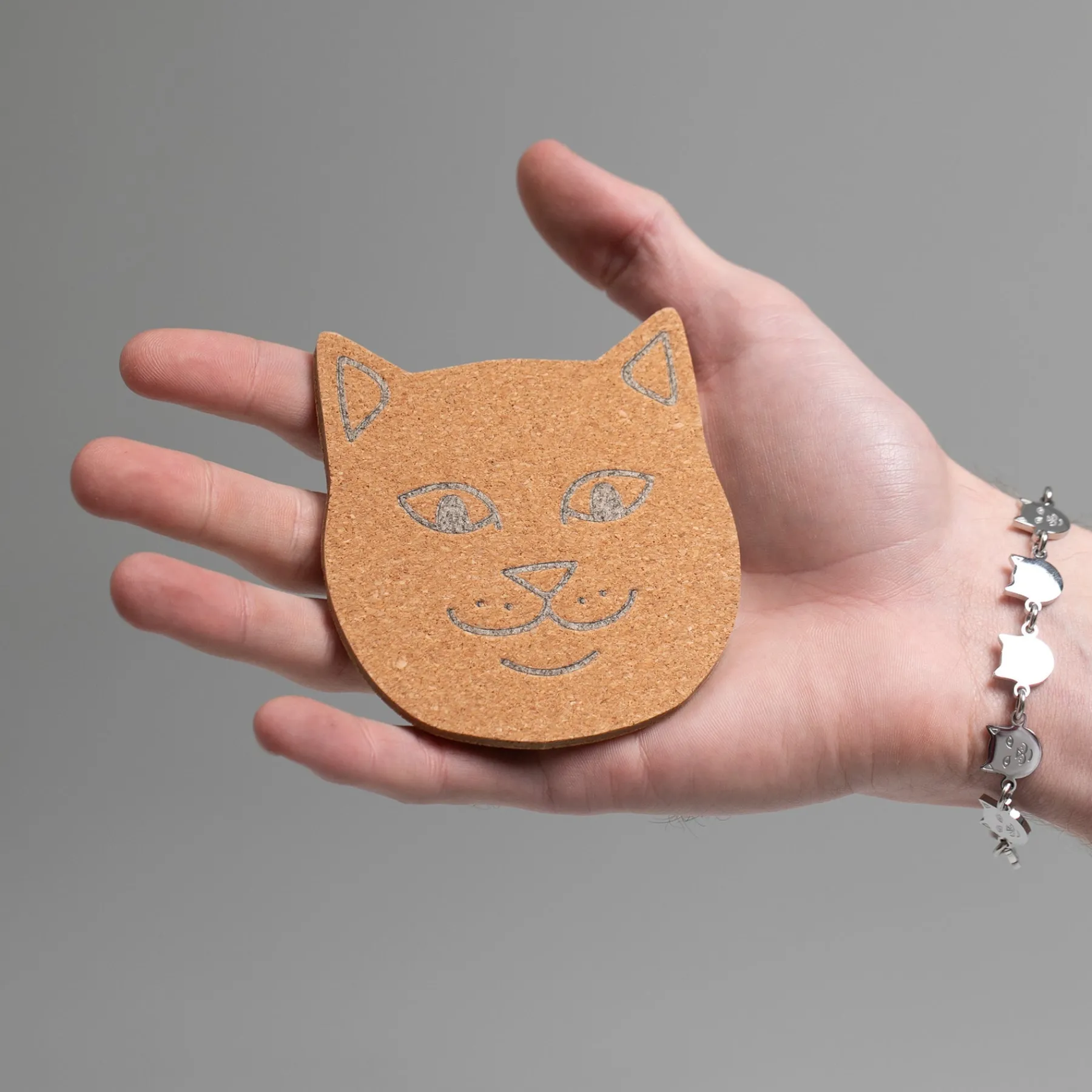 Ripndip Stocking Stuffers|Home Goods<Lord Nermal 4pc Coaster Set (White)