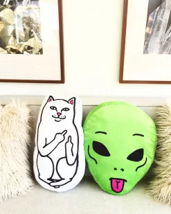 Ripndip Stocking Stuffers|Home Goods<Lord Nermal Pillow
