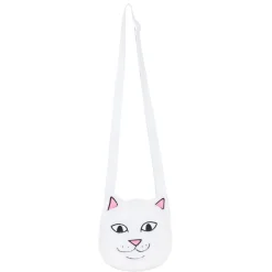 Ripndip Stocking Stuffers|Shoulder Bags<Lord Nermal Sherpa Crossbody Bag (White)