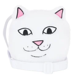 Ripndip Stocking Stuffers|Shoulder Bags<Lord Nermal Sherpa Crossbody Bag (White)