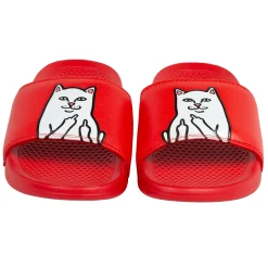 Ripndip Slides / Slippers|Stocking Stuffers<Lord Nermal Slides (Red)