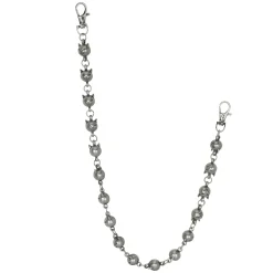 Ripndip Jewelry<Lord Nermal Wallet Chain (Silver)