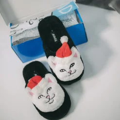 Ripndip Shoes|Slides / Slippers<Lord Santa Fuzzy House Slippers (Multi)