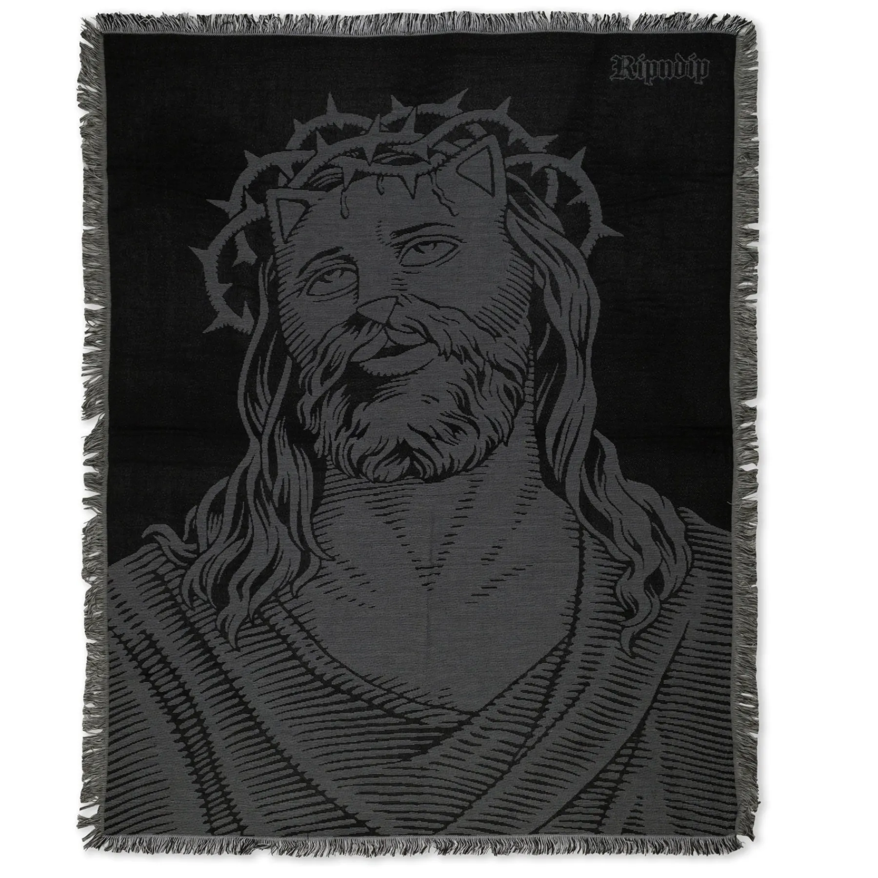 Ripndip Home Goods<Lord Savior Blanket (Black)