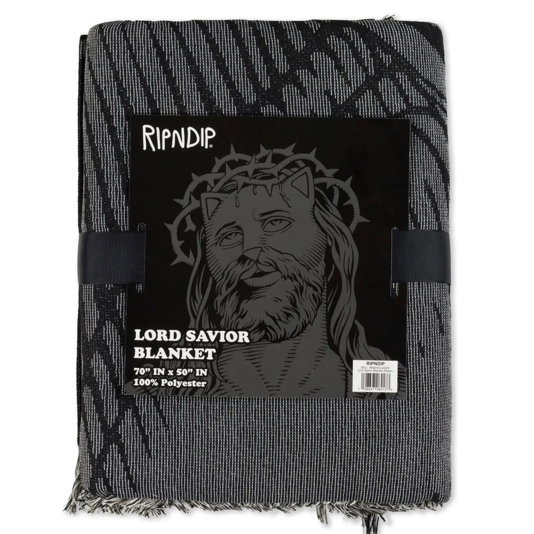 Ripndip Home Goods<Lord Savior Blanket (Black)