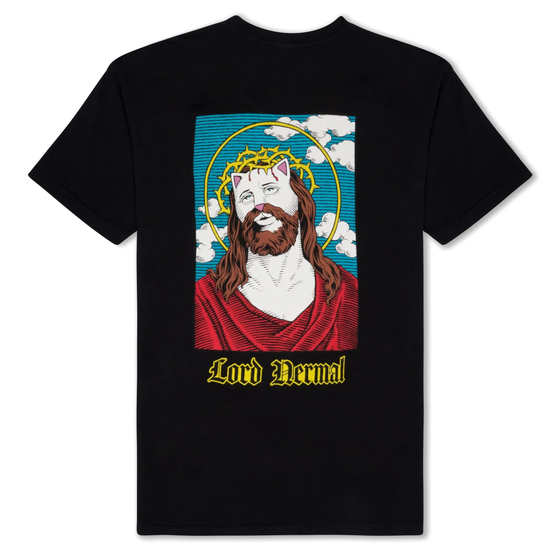 Ripndip Short Sleeve Tees<Lord Savior Nerm Tee (Black)