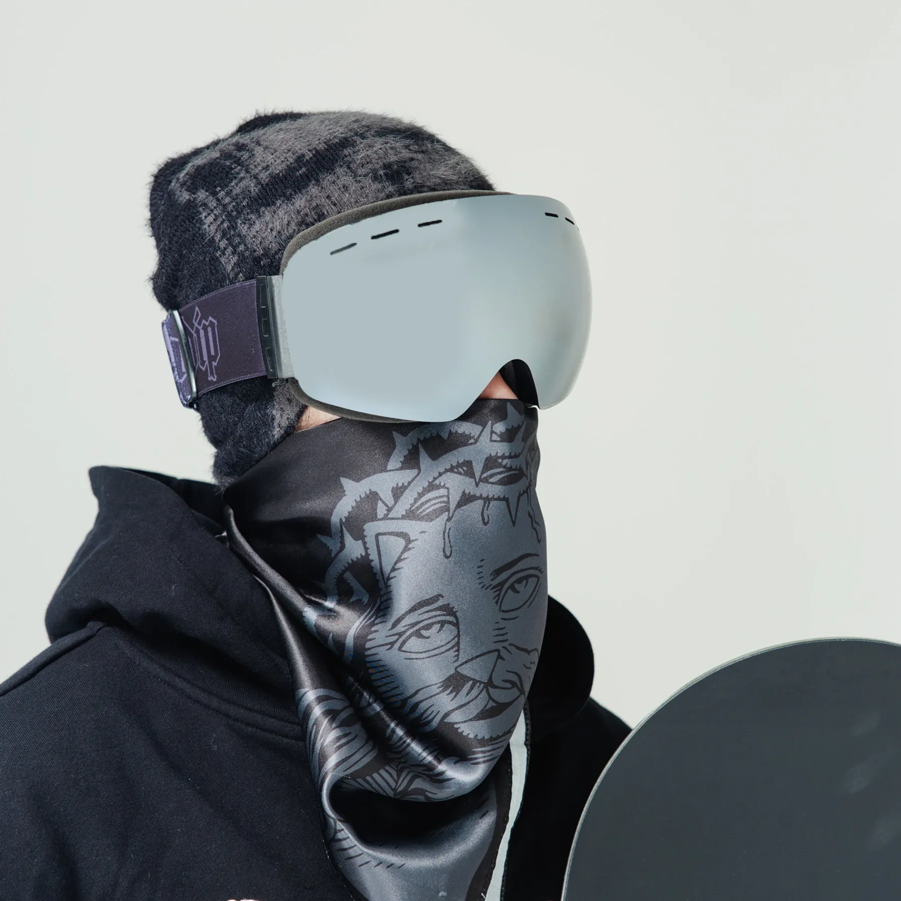 Ripndip Snowboards<Lord Savior Snow Goggles (Black)
