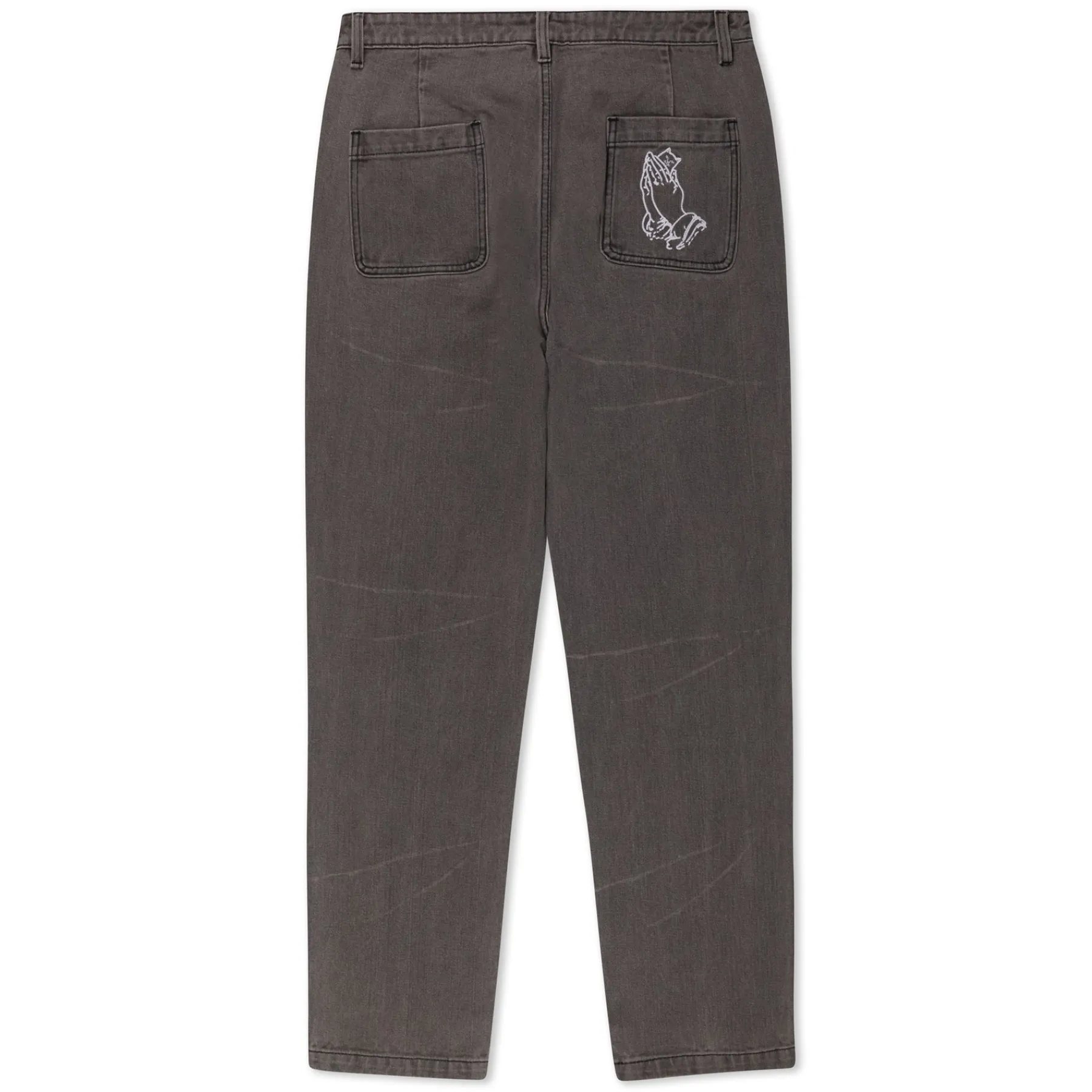Ripndip Pants<Los Feliz Denim Pants (Charcoal Stone Wash)