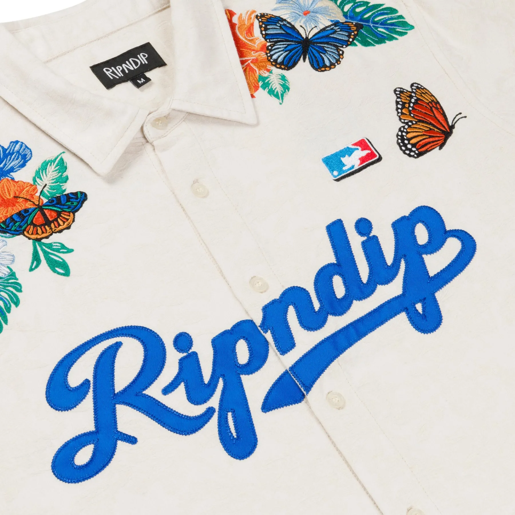 Ripndip Button Ups<Los Button Up (Off White)