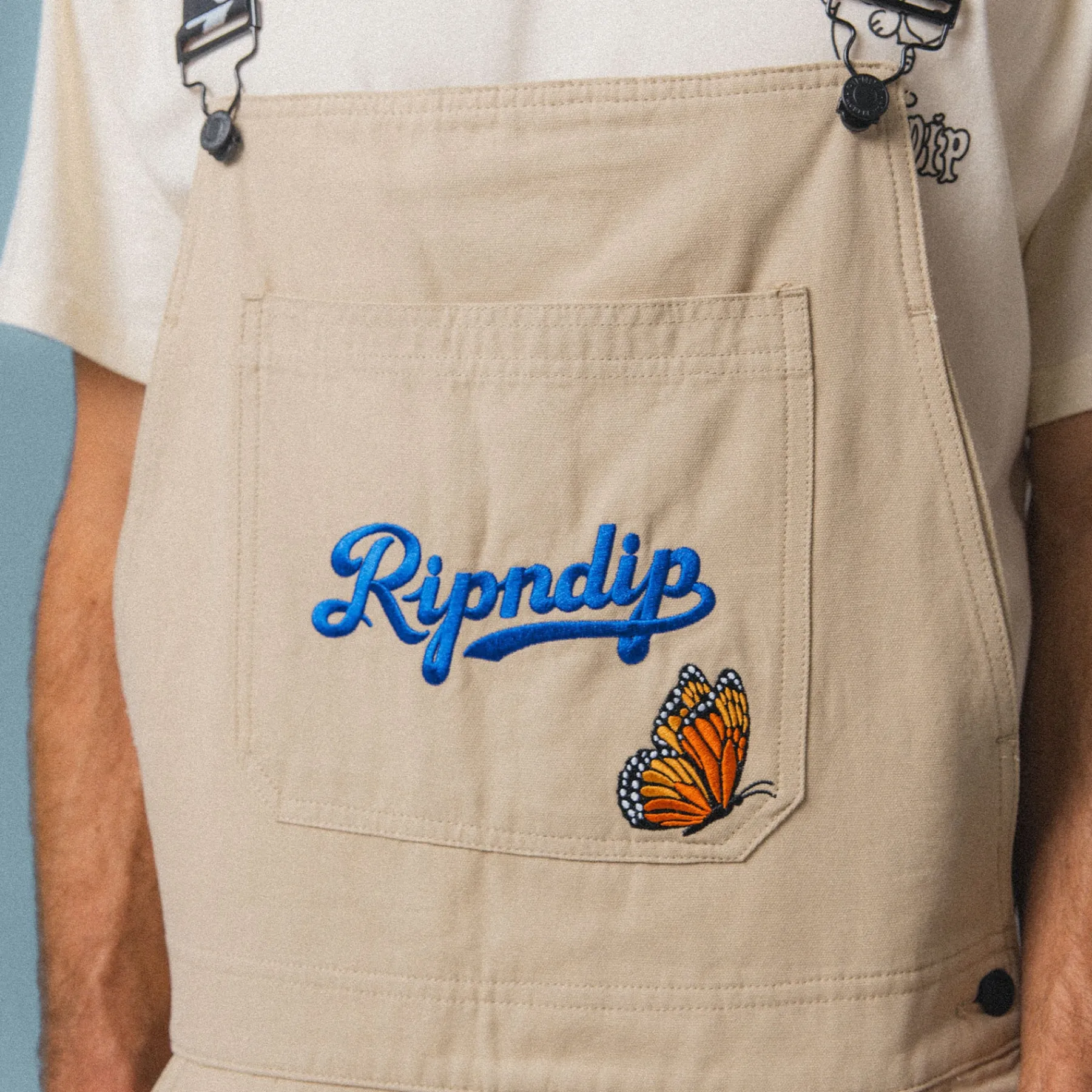 Ripndip Pants|Overalls<Los Overalls (Khaki)