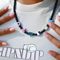 Ripndip Womens|Accessories<Lucky Charms Necklace (Black)