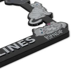 Ripndip Stocking Stuffers|Car Accessories<Man I Love Felines License Plate Holder (Black)