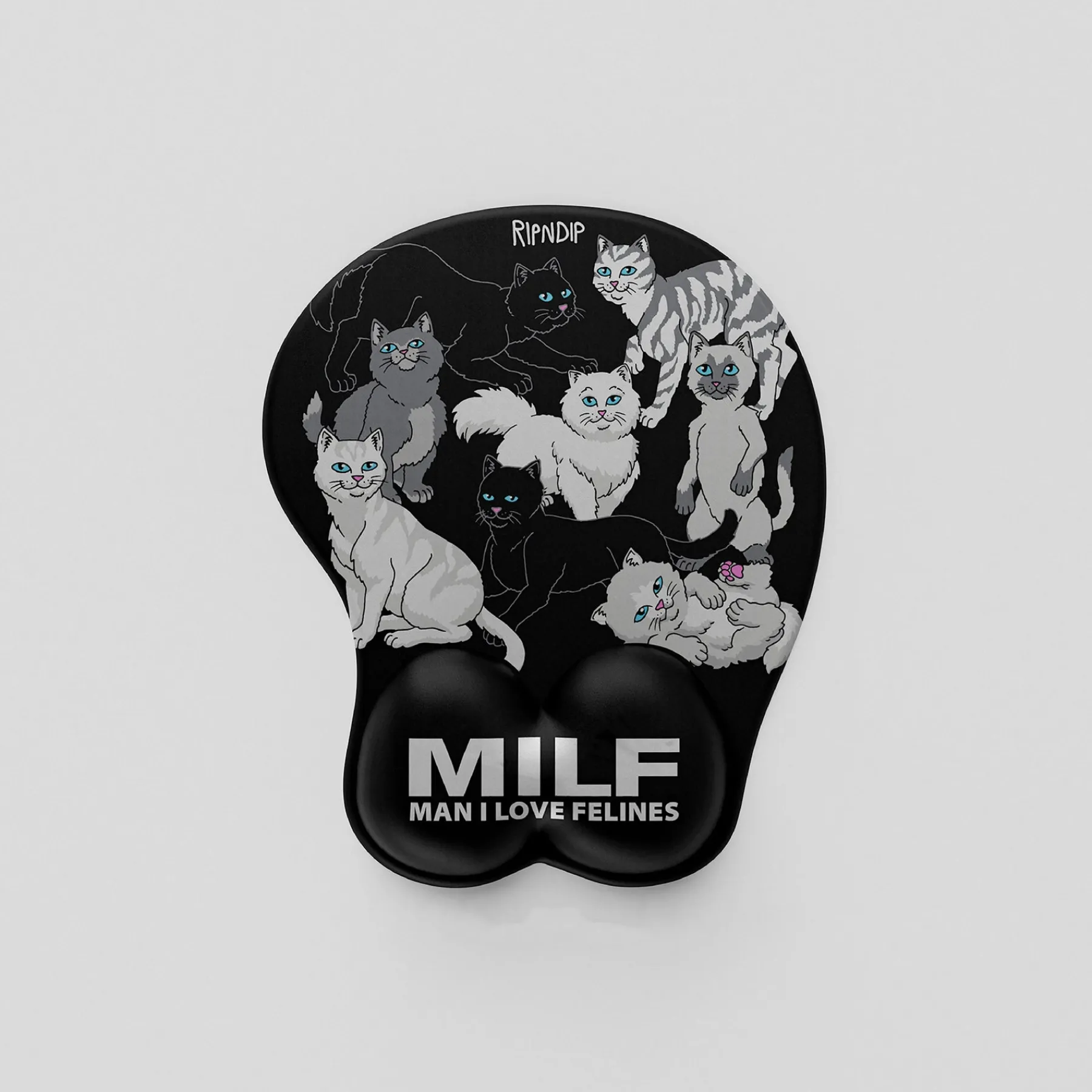 Ripndip Stocking Stuffers<Man I Love Felines Mousepad (Asst)