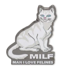 Ripndip Stocking Stuffers|Pins<Man I Love Felines Pin (Multi)
