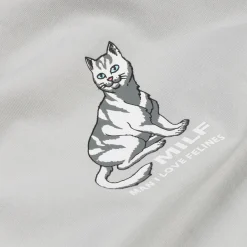 Ripndip Short Sleeve Tees<Man I Love Felines Tee (Grey)