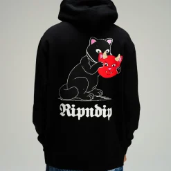 Ripndip Hoodies / Crewnecks<Masked Jerm Hoodie (Black)