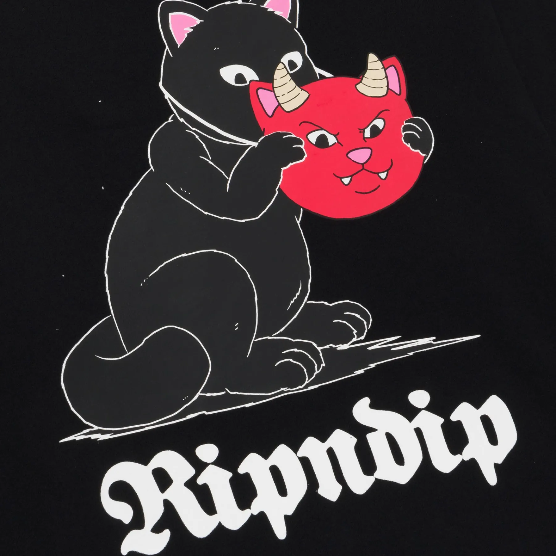 Ripndip Hoodies / Crewnecks<Masked Jerm Hoodie (Black)