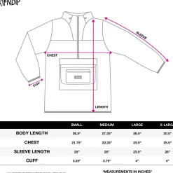 Ripndip Jackets<Maui Nerm Packable Anorak Jacket (Black)