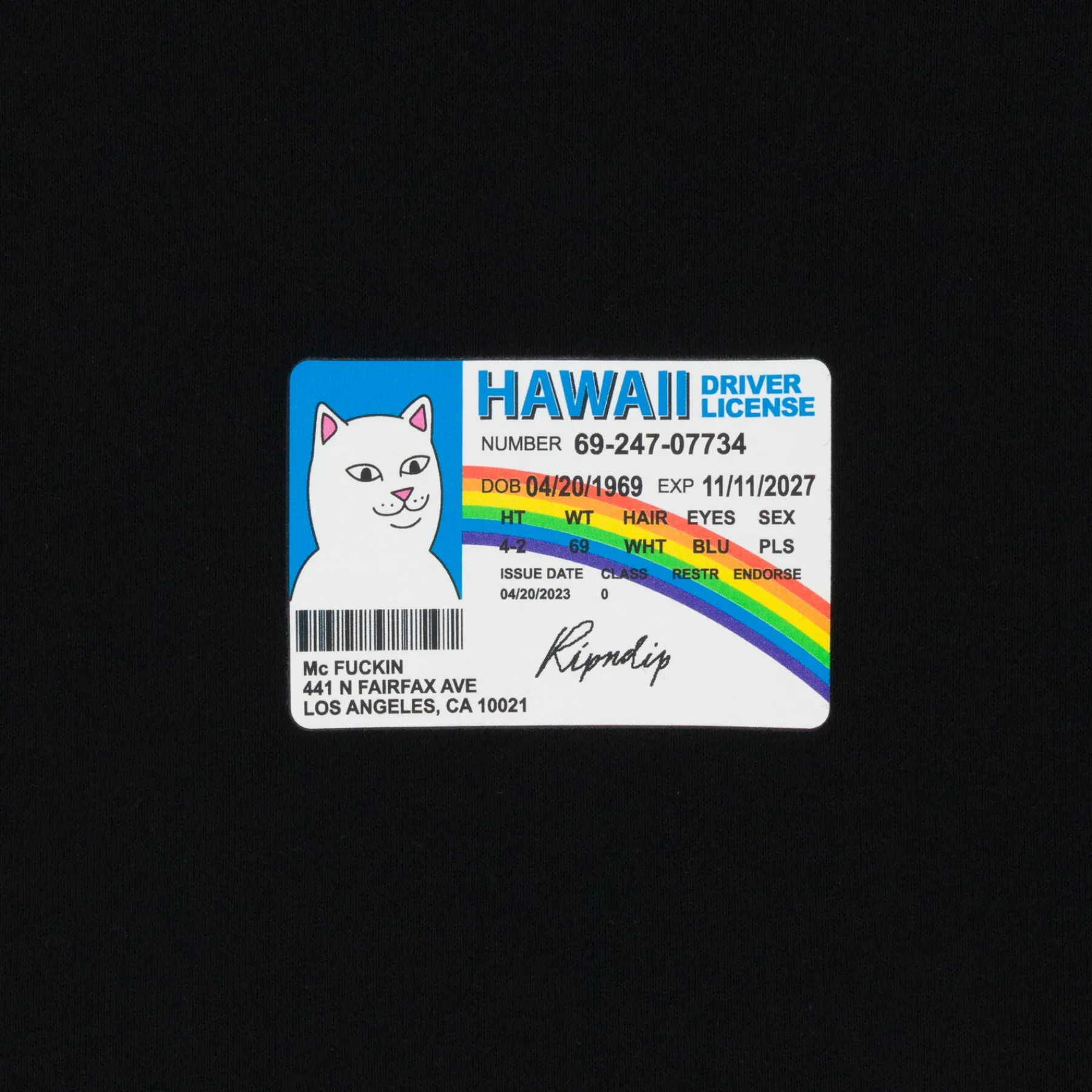 Ripndip Hoodies / Crewnecks<Mcfuckin Hoodie (Black)