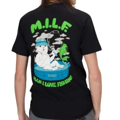 Ripndip Short Sleeve Tees<MILF Tee (Black)